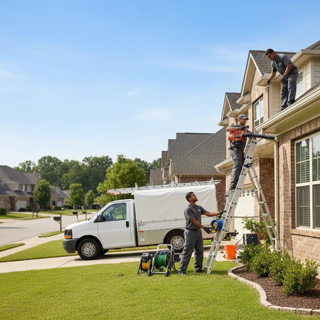 Home Gutter Service in Lehigh, OK near me